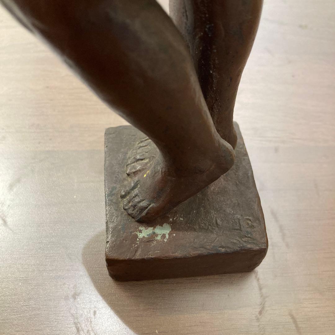 【藤井浩佑作】　ブロンズ像