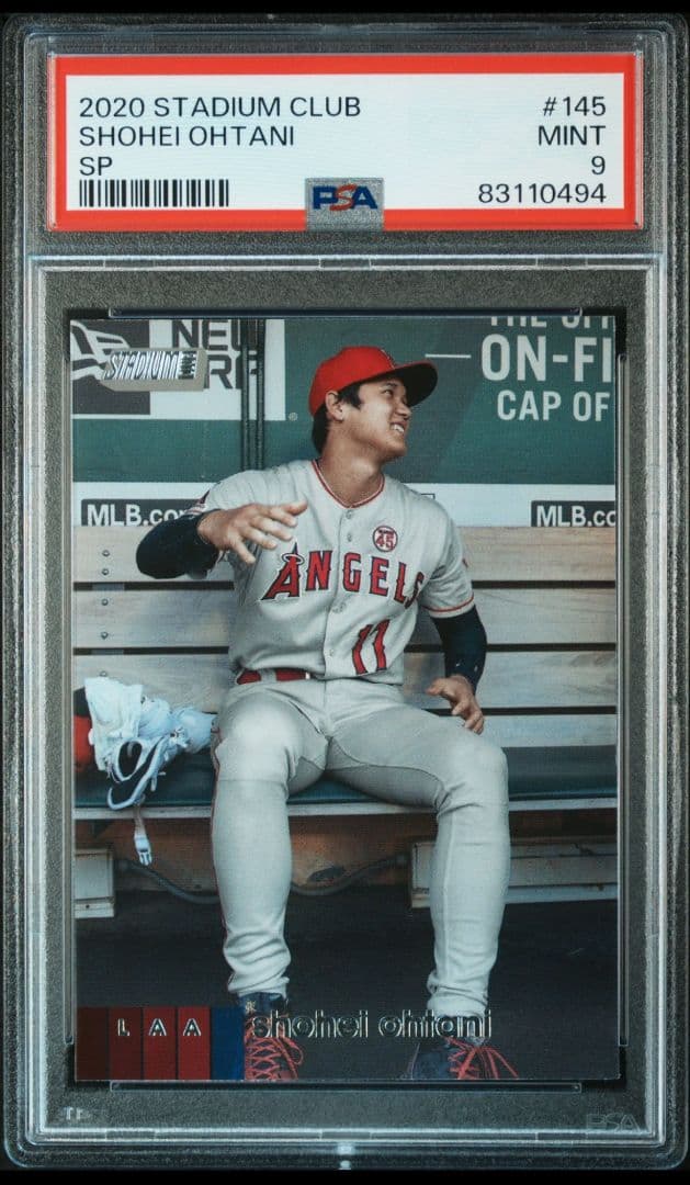 PSA9 2020 Topps Stadium Club 大谷翔平 SP