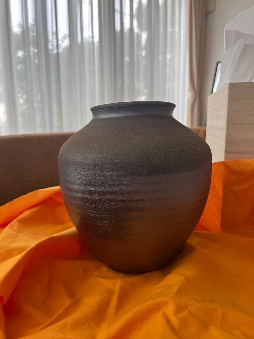 備前焼　壺