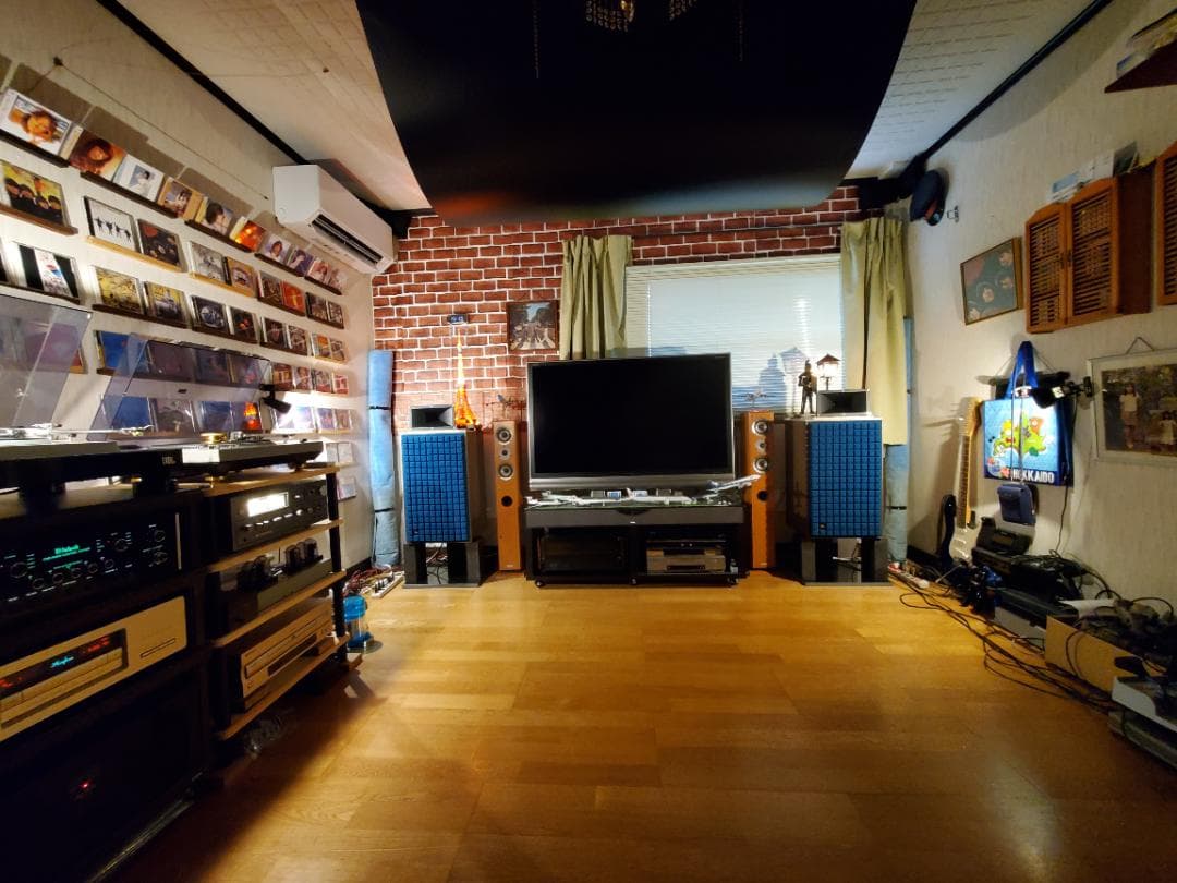 高級 天然黒御影石 山西黒 オーディオボード●600×400×20●5面磨き●