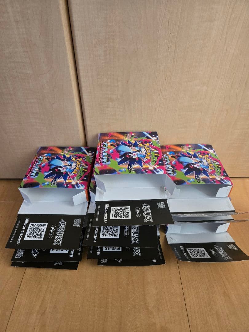 ポケモンカードゲーム インフェルノX 空箱　10箱
