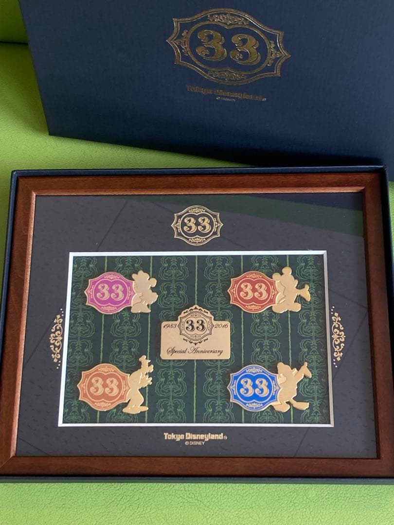 東京ディズニーランド クラブ33 club33 33周年 会員　限定 ピンバッジ