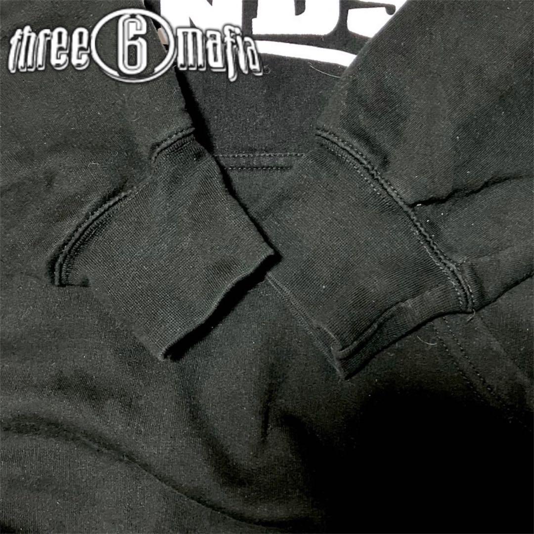 three 6 mafia HYPNOTIZE MINDS パーカー 黒 XL