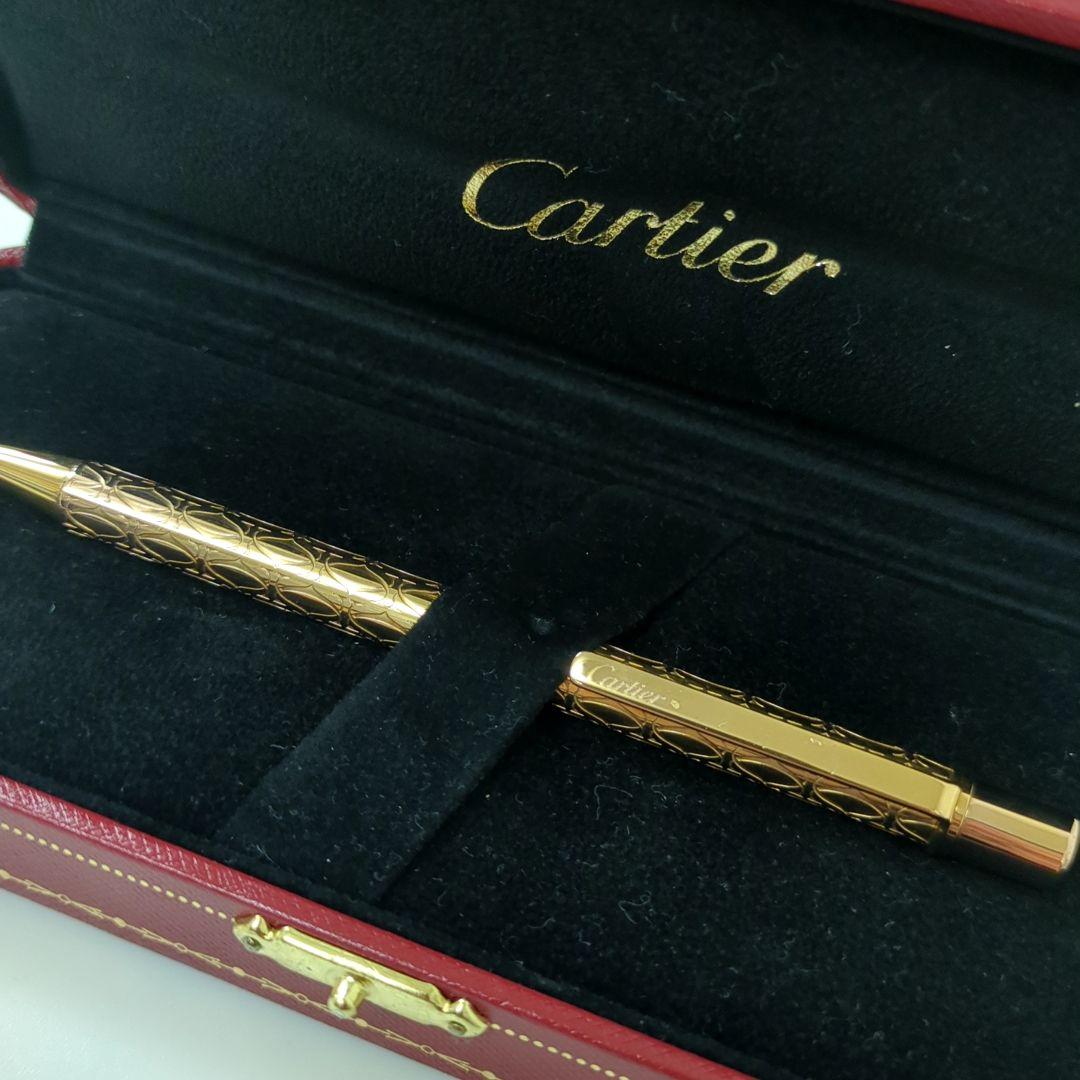 カルティエ C ドゥ ボールペン ゴールドカラー Cartier