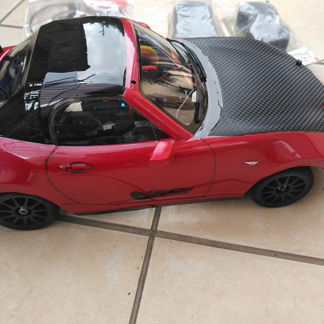 Mazda MX-5 ラジコンカー、Mシャーシカーボン