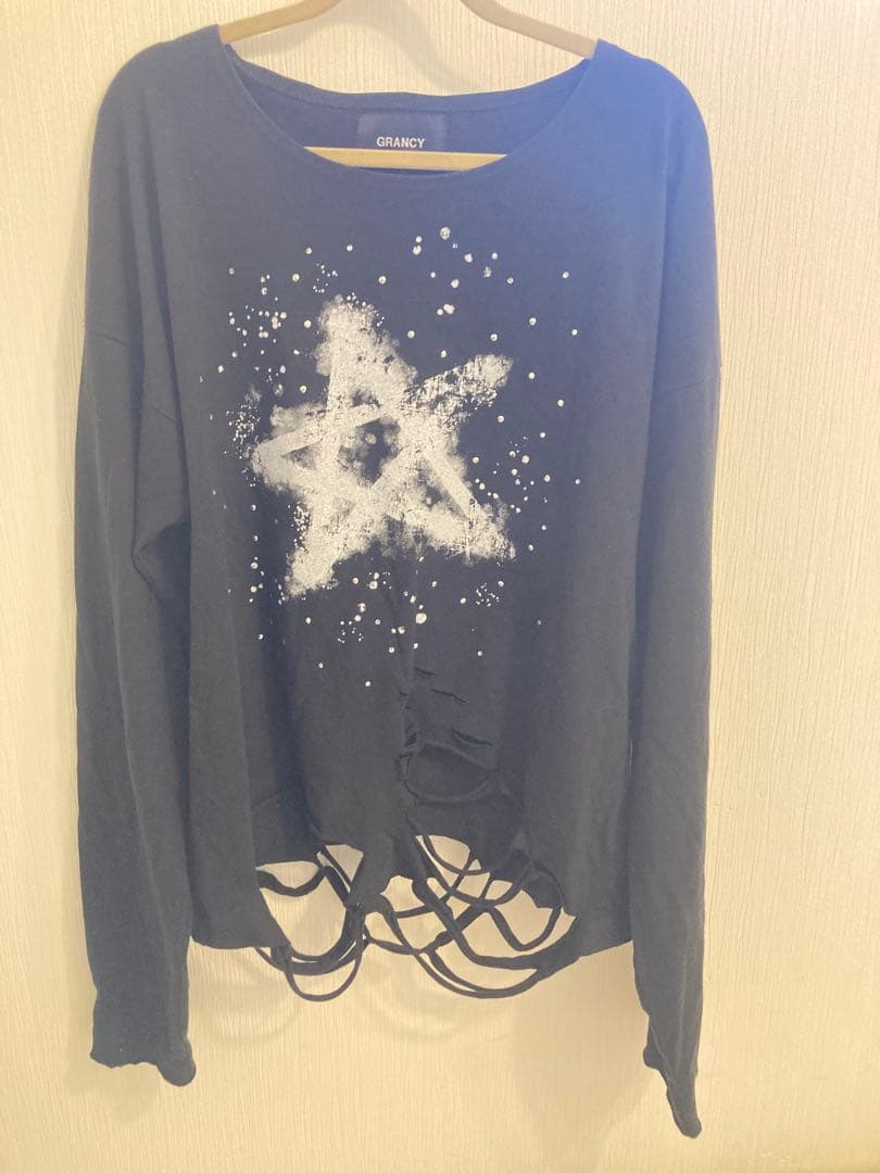 く*み様 【GRANCY】　ロンt 黒　Ｌサイズ