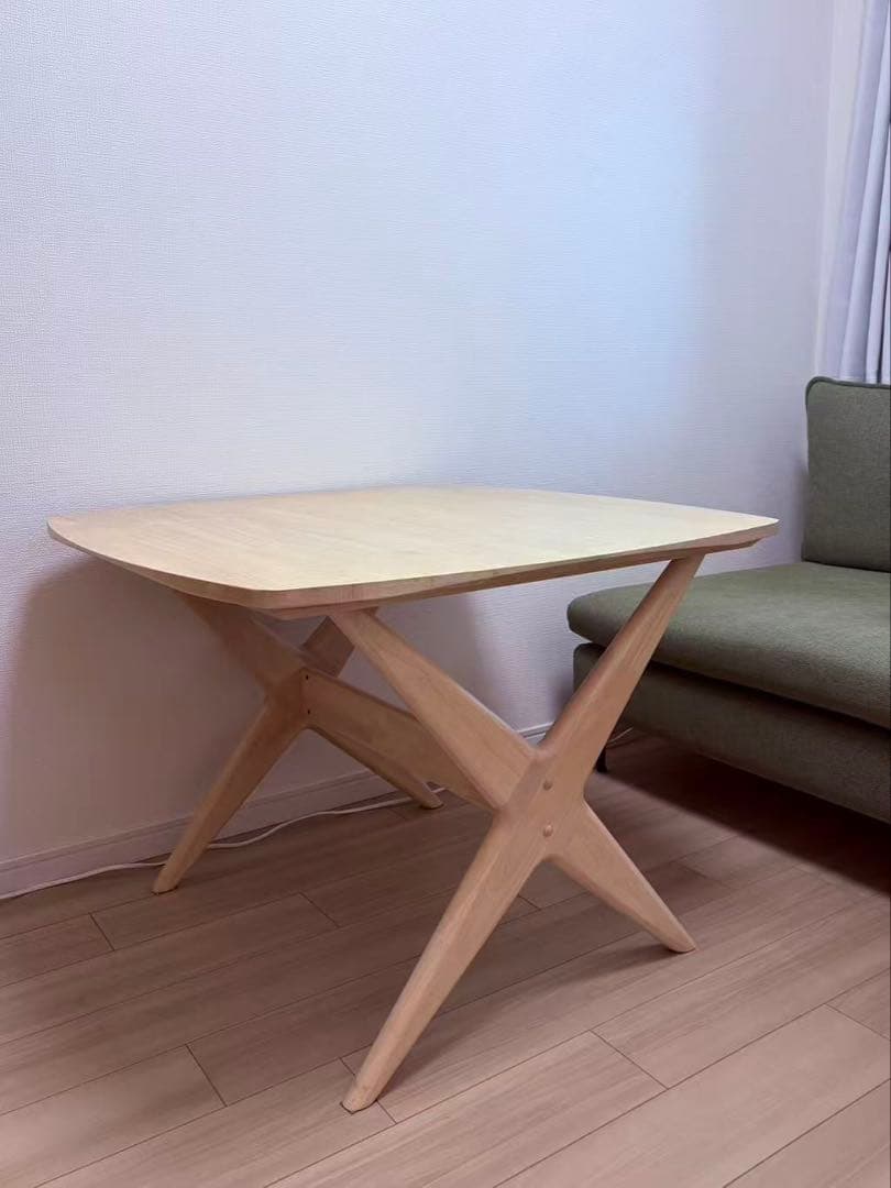 ニトリ リラックスワイド90 WHウォッシュ／2024年購入／美品／23区配送可