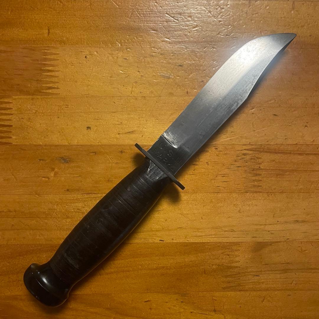 米海軍・カミラス社製USN Mark 1ナイフ／シース付き（良品）