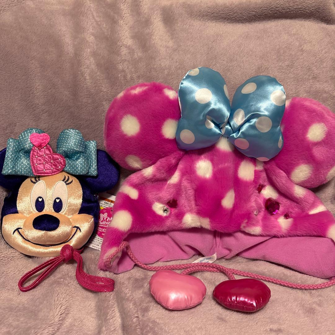 ミニーのファンダーランド　ミニパル　ファンキャップ　ショルダーバッグ　ディズニー