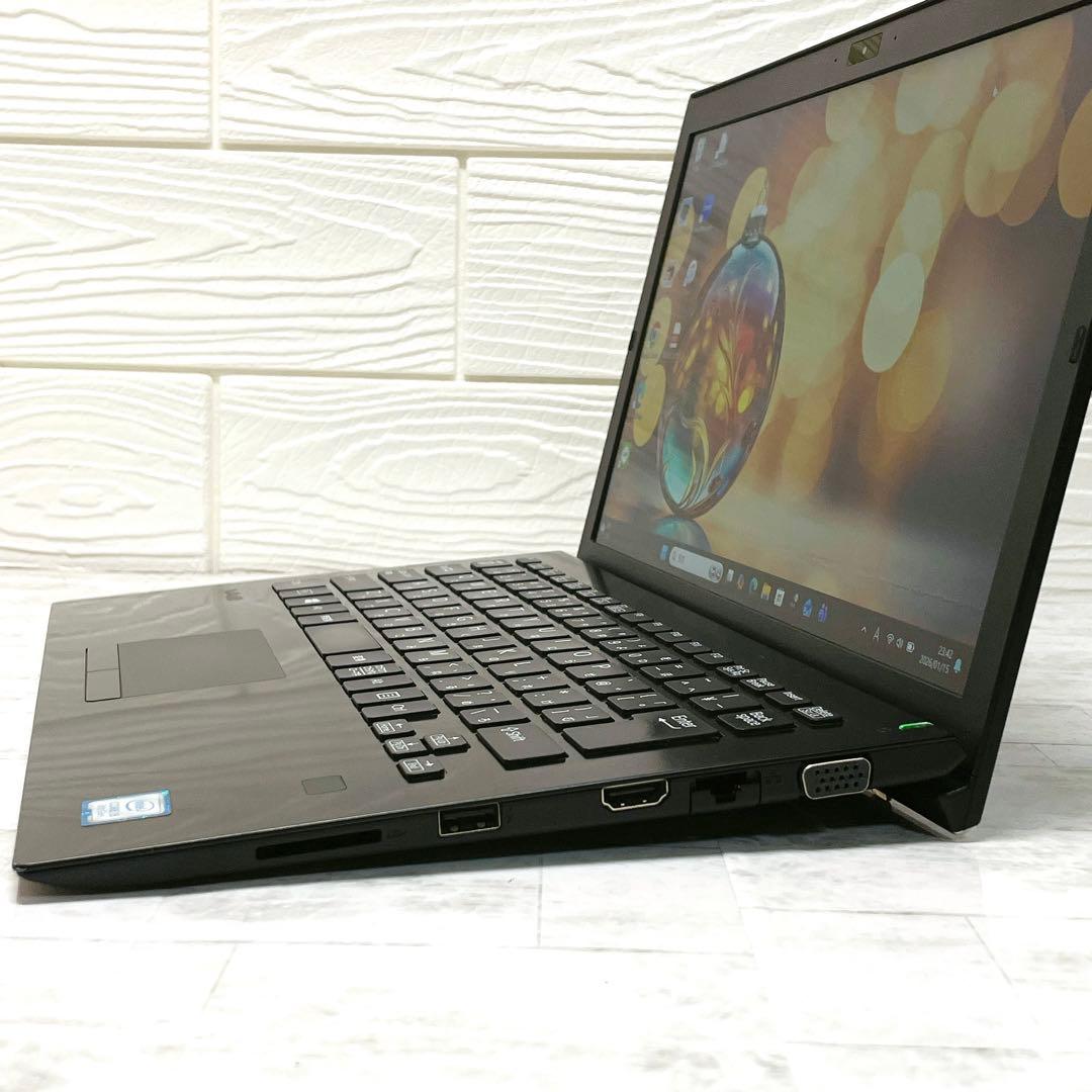 超軽量✨高性能8世代 ノートパソコン SSD VAIO カメラ A4 持ち運び