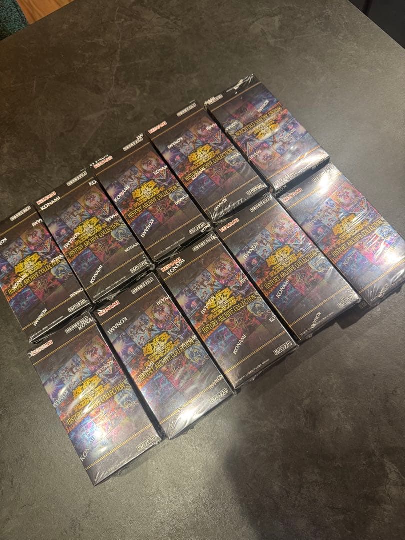 も*ふ様 シュリンク付き 遊戯王 ヒストリーアーカイブコレクション 10BOX