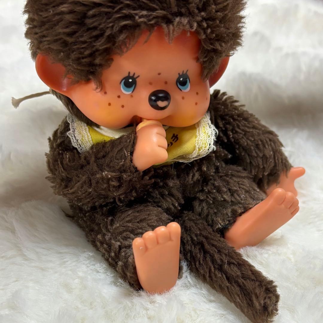 モンチッチ ぬいぐるみ 初期 ブルーアイ 昭和レトロ