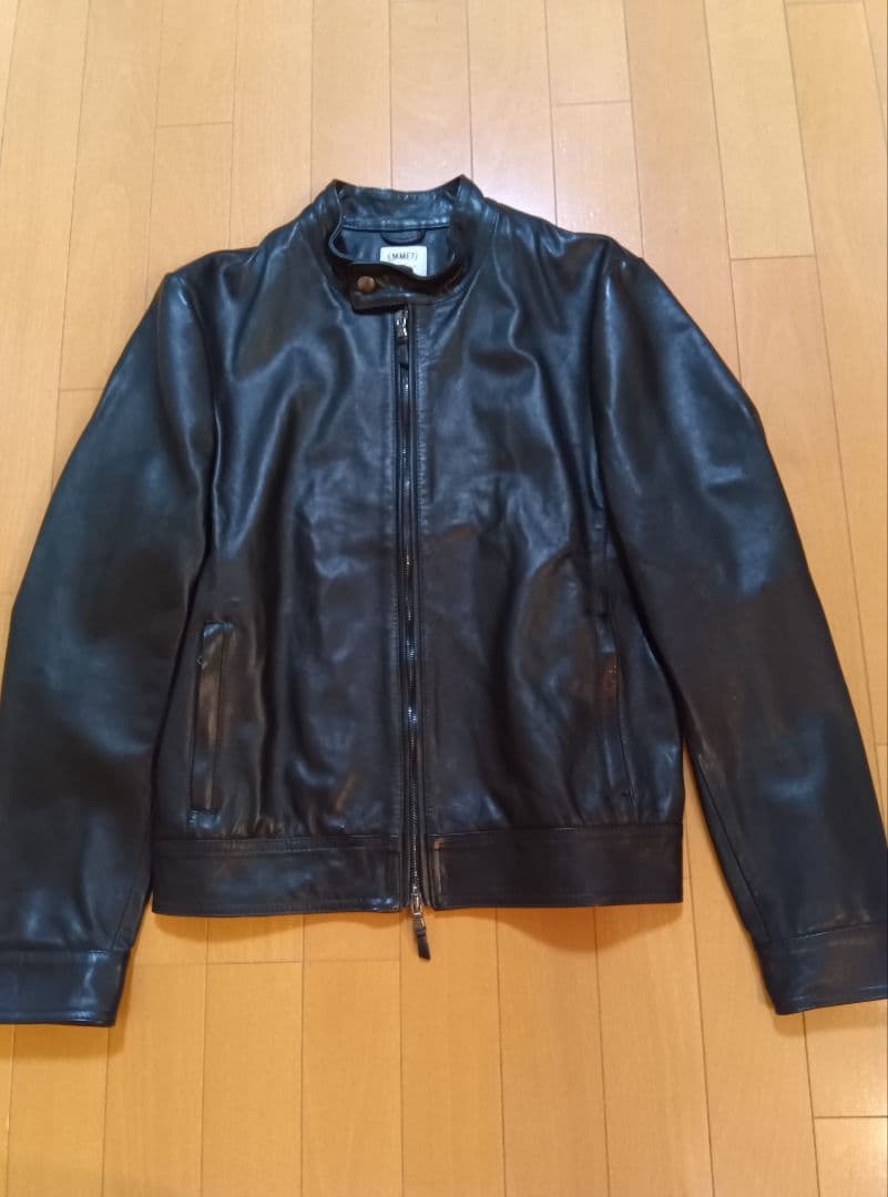 超美品EMMETIエンメティJURIユーリネロ黒ブラック44