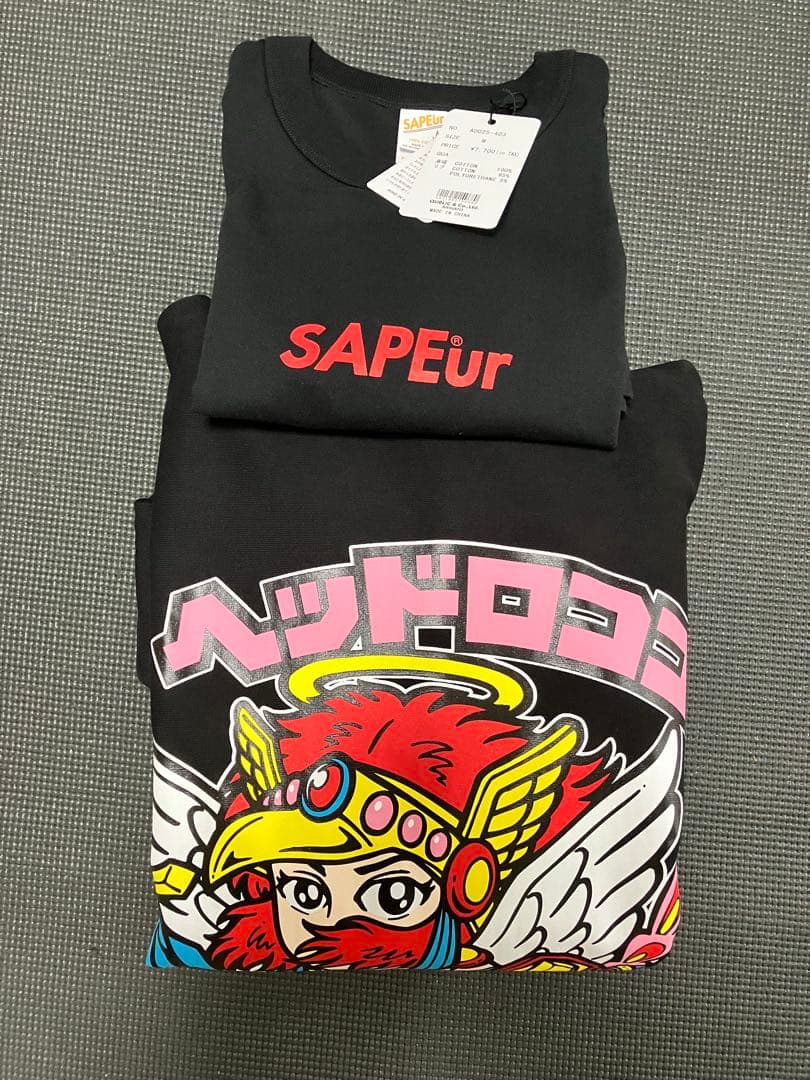 SAPEur サプール ヘッドロココパーカー&ロッドマンTシャツ　 サイズ　Ｍ