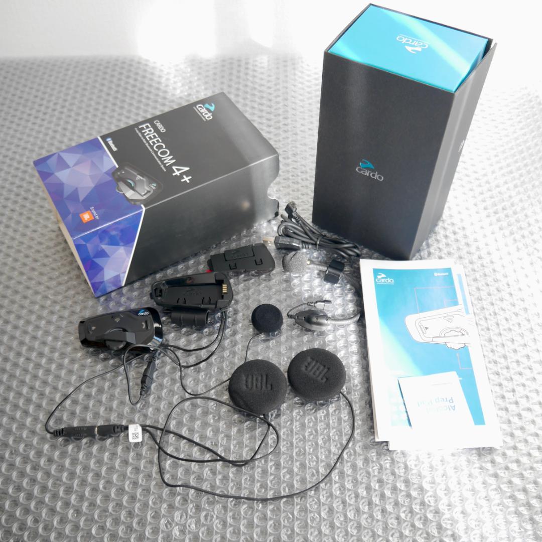 Cardo カルド インカム フリーコム4+ FREECOM4+ JBL45mm