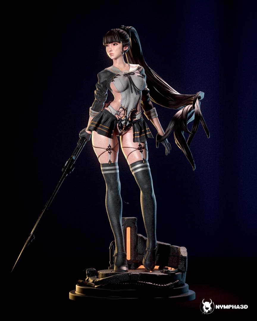 1/6 未塗装未組立 フィギュア ガレージキット ステラ―ブレイド Eve