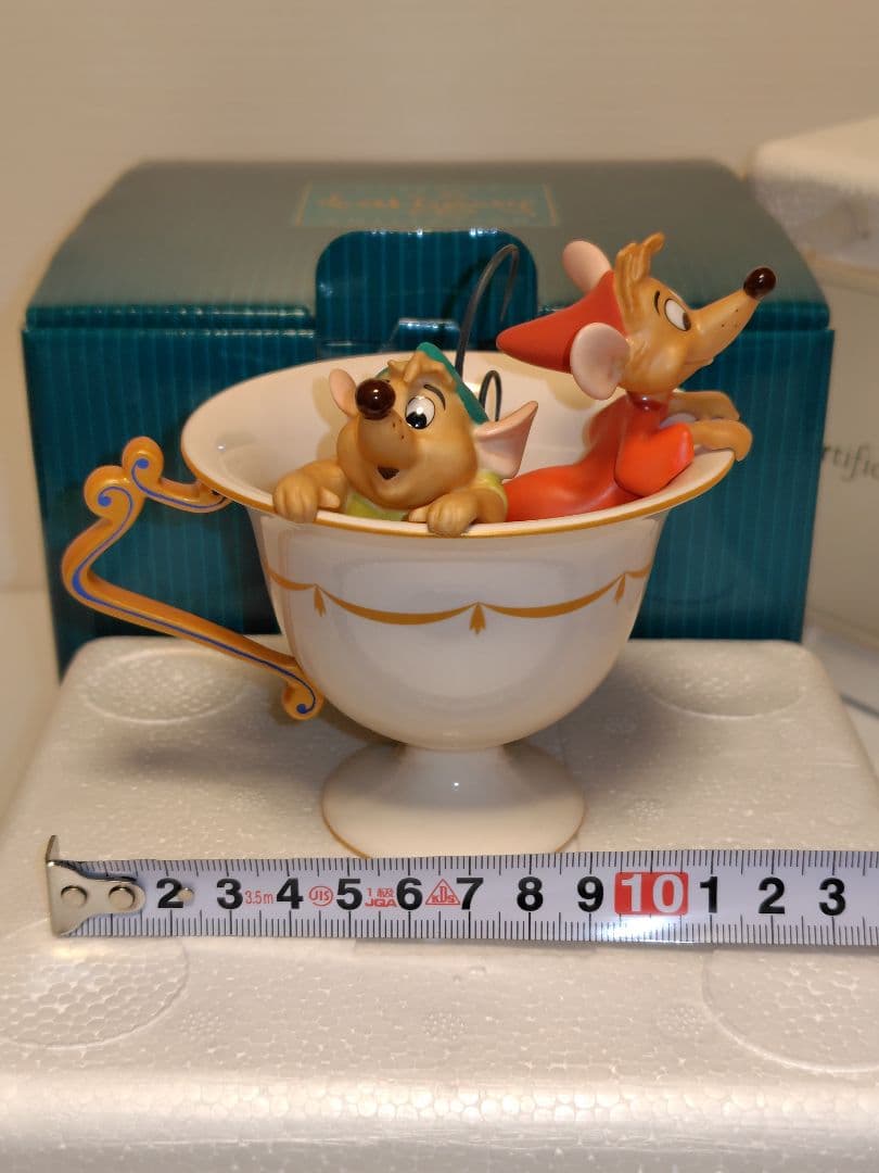 WDCC　シリアルナンバー入　未使用　1999年　シンデレラ　ガスとジャック