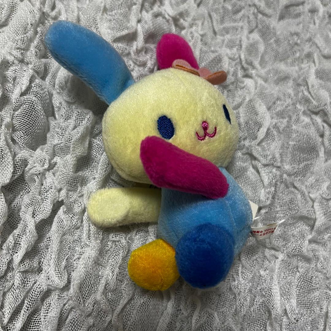 希少 ウサハナ 当時物 ぬいぐるみ 平成レトロ くっつきマスコット