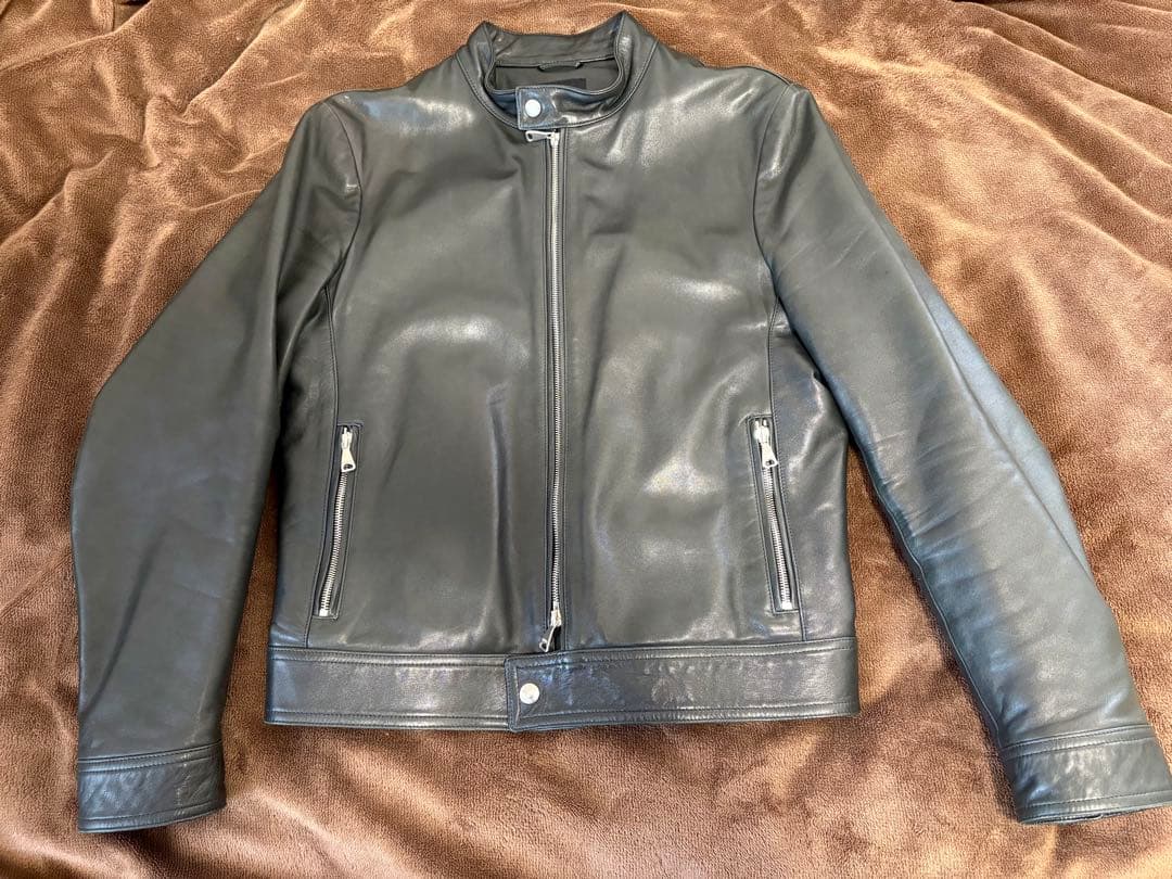 EMMETI エンメティANDREAアンドレア シングルライダース ラムレザー