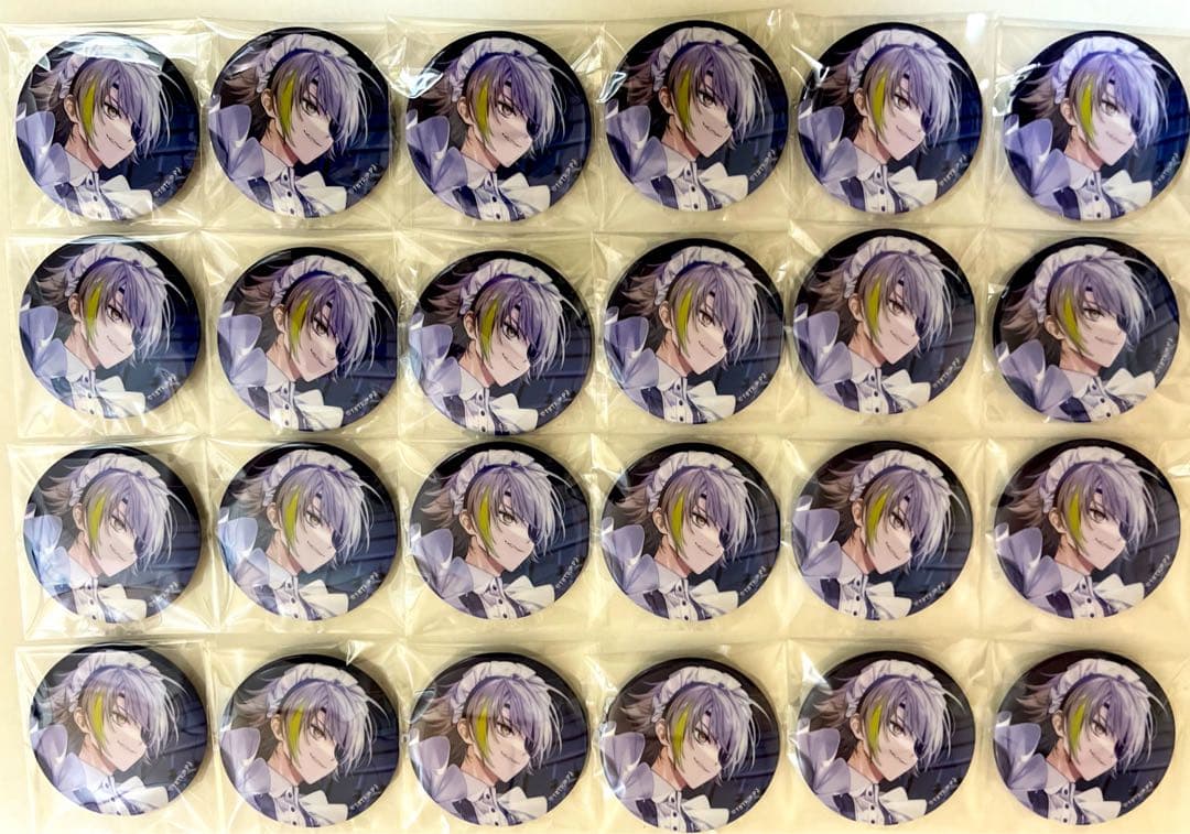 18TRIPエイトリ白光琉衣 キャラバッジコレクション 缶バッジ24点