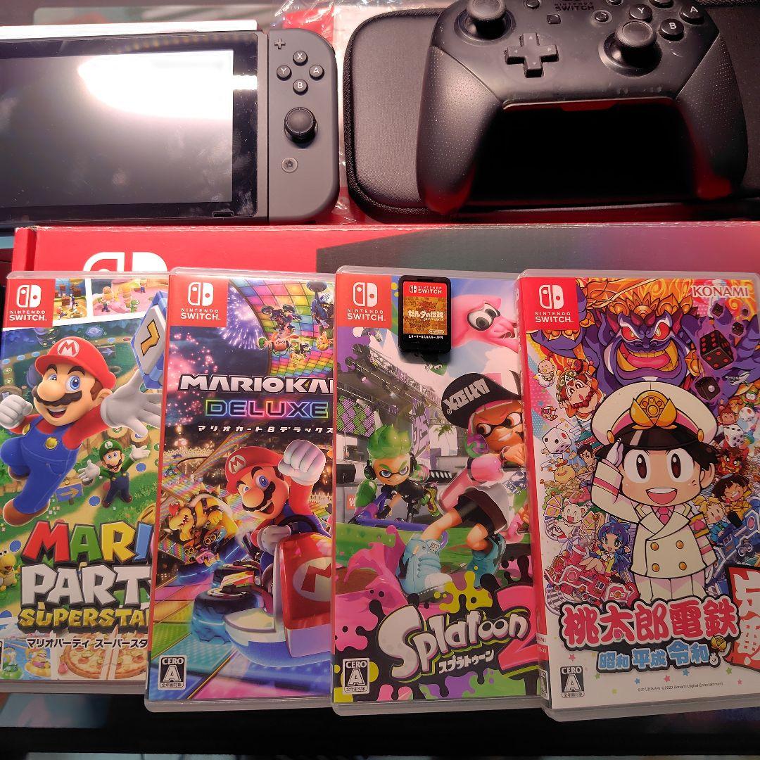 Nintendo Switch グレー Proコントローラセット