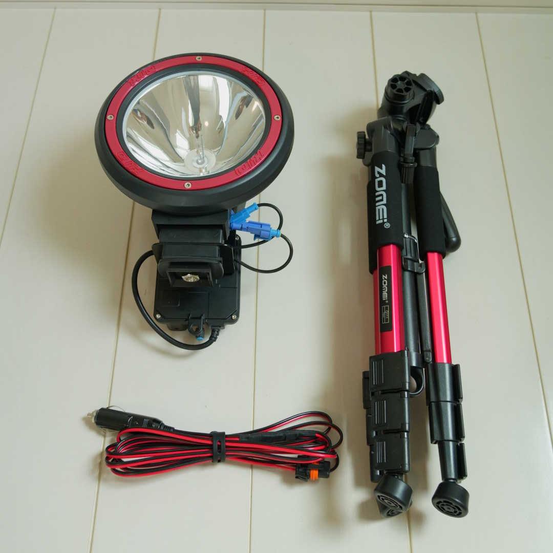 新品HIDライトトラップ　強力約55～100W　紫外線強化バルブ　灯火採集