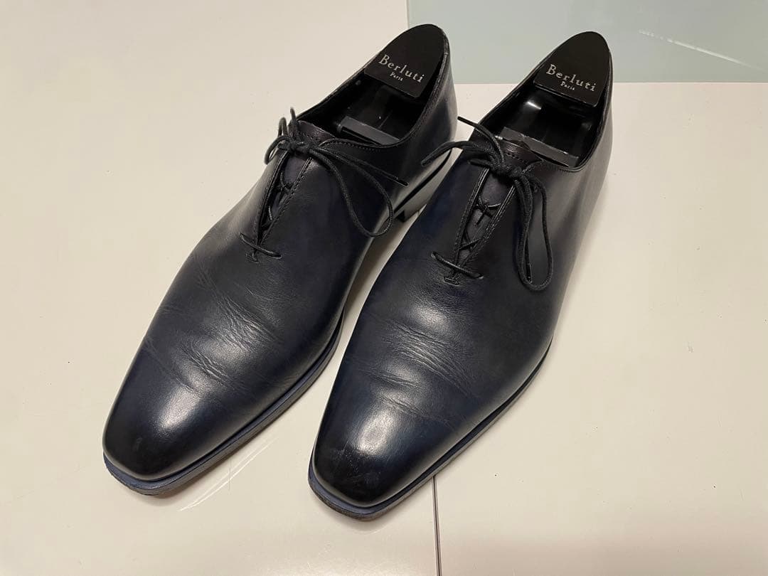 Berluti　ホールカット　サイズ8　ネイビー