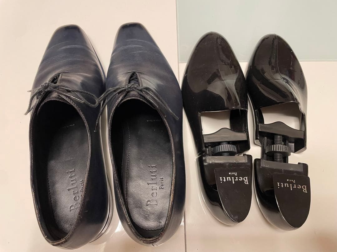 Berluti　ホールカット　サイズ8　ネイビー