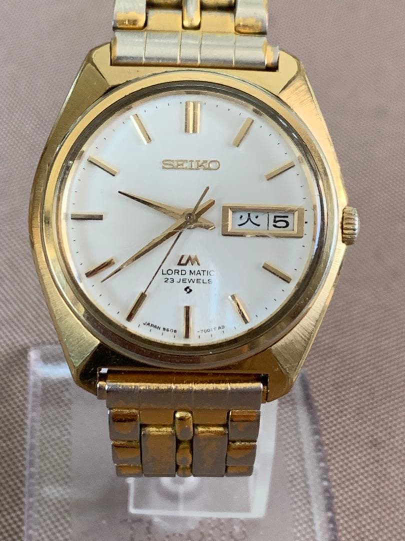セイコー 腕時計　ロードマチック　5606-7010 自動巻　稼動品