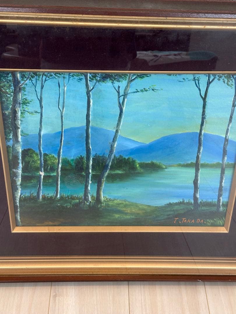 アート 芸術 骨董品 油絵 絵画 壁画 美術品 画家 作品 インテリア レトロ