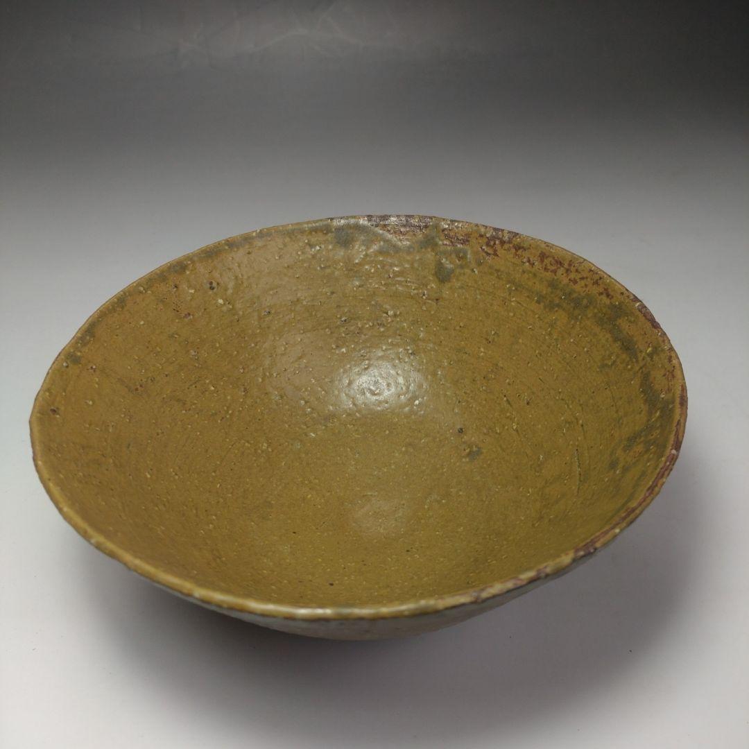 イ207 茶碗『陶元窯　朴富元作　高麗伊羅保』『大徳寺小堀卓巌　箱書　銘　吟風』