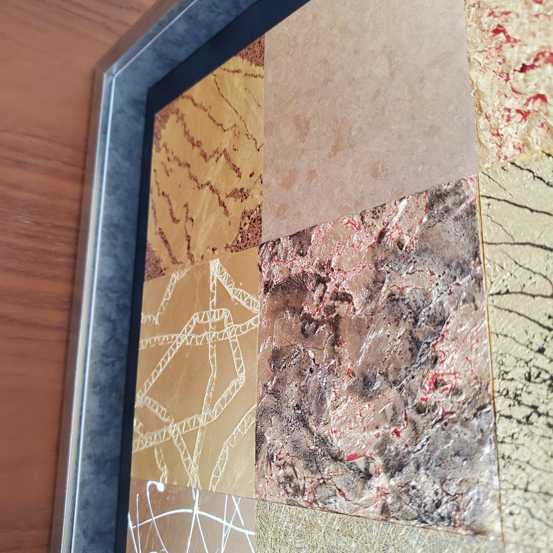 【新品未使用】箔一　LUXE GOLD アートピース　パネル　絵画