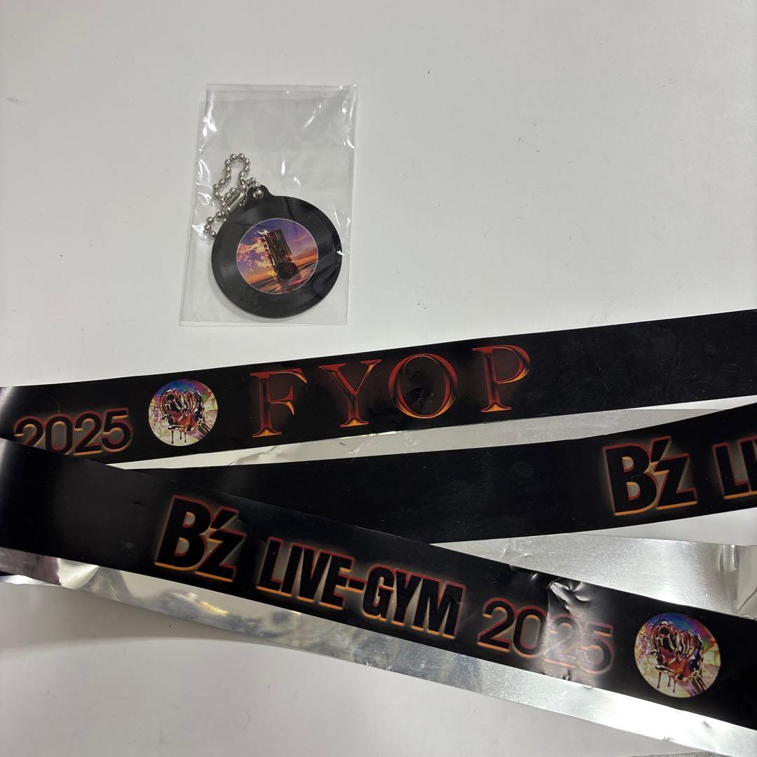 B'z LIVE-GYM 2025 FYOP プレミアム席グッズ＋銀テ＋キーホル