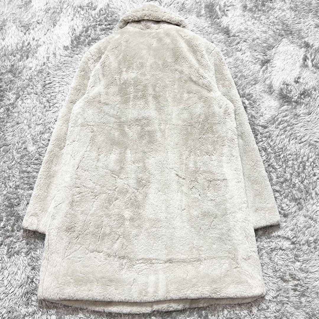 ZARA レディース テディベアコート エコファー XS 使用感のない美品