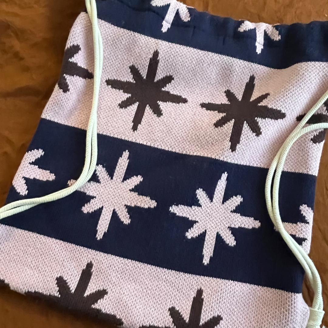 TXT ニットジムサック　ニットバック