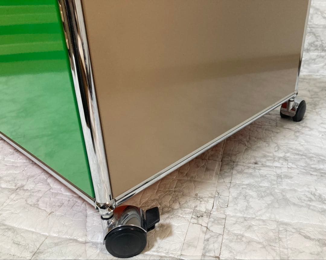 【希少 美品】USM ハラー ローボード マルチカラー キャスター付き 1段