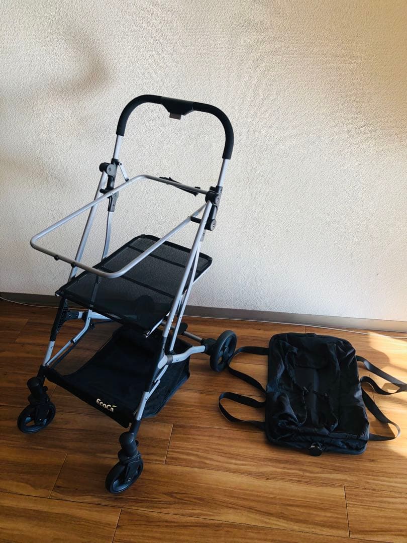 ❤美品❤ 大人気EcoCa エコカ 折りたたみショッピングカート マイバッグ付き