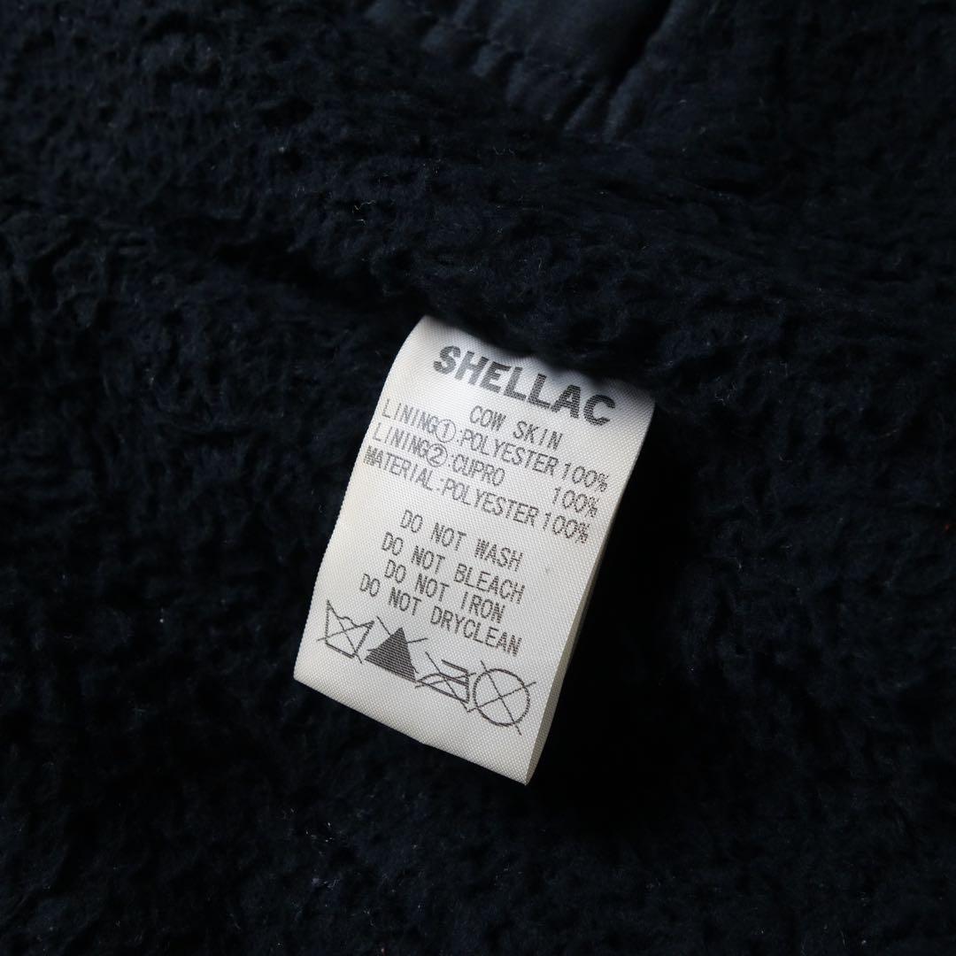 ジャケット・アウター 00s SHELLAC Cow Military Leather Jacket