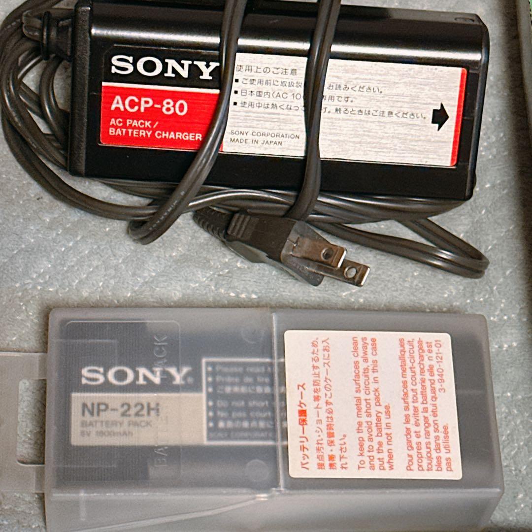 SONY Handycam Video8 CCD-V50バッテリー付き