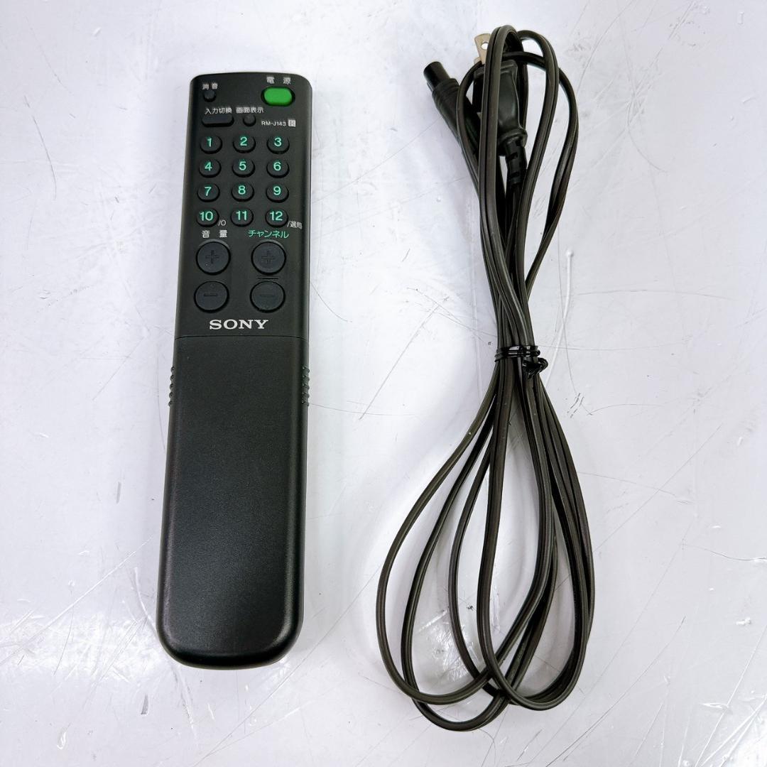 2003年製 SONYブラウン管TV TRINITRON 　KV-10PR1③