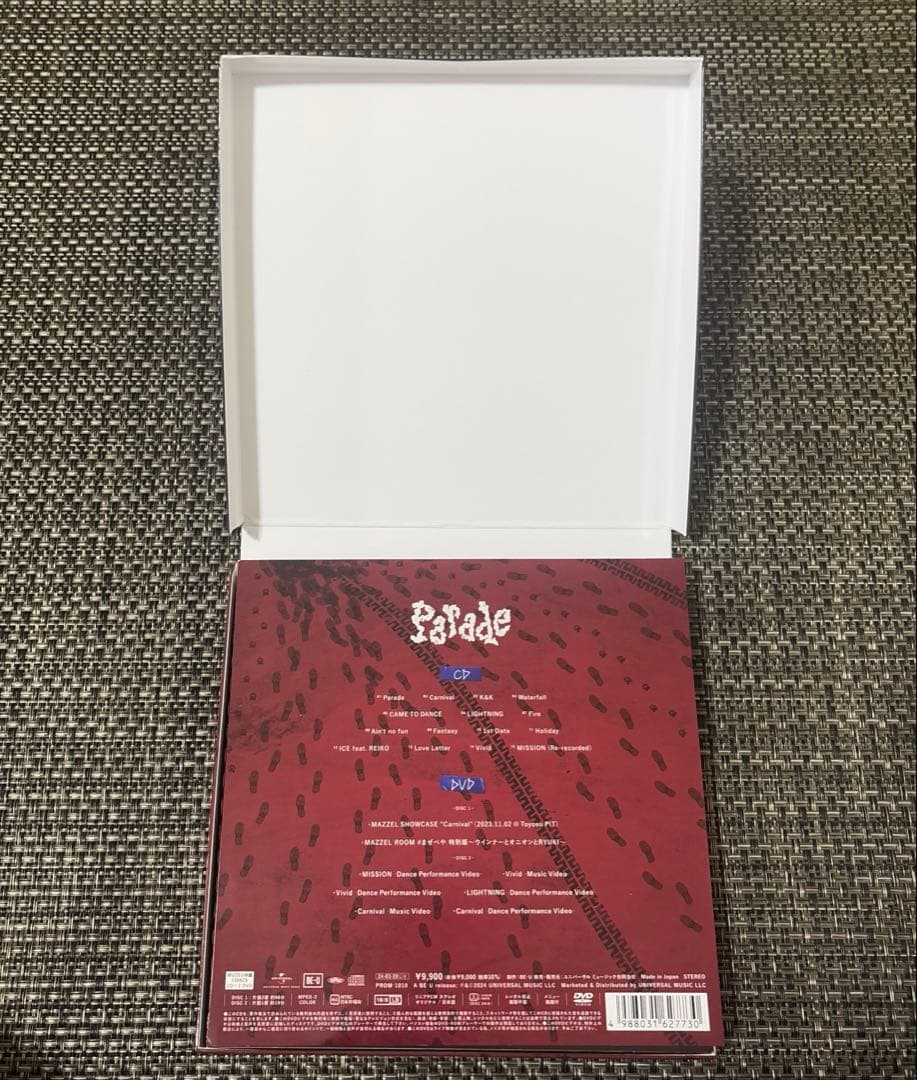 MAZZEL Parade MUZEUM盤 DVD ファンクラブ限定品 FC