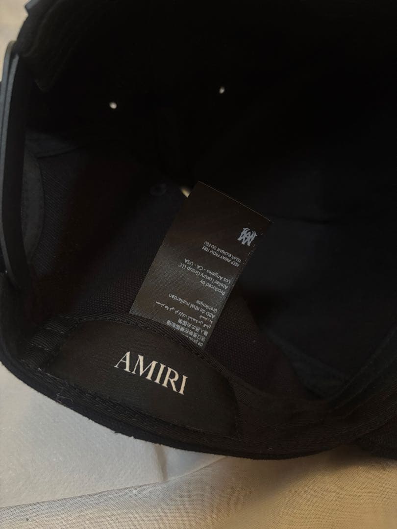 AMIRI ロゴキャップ