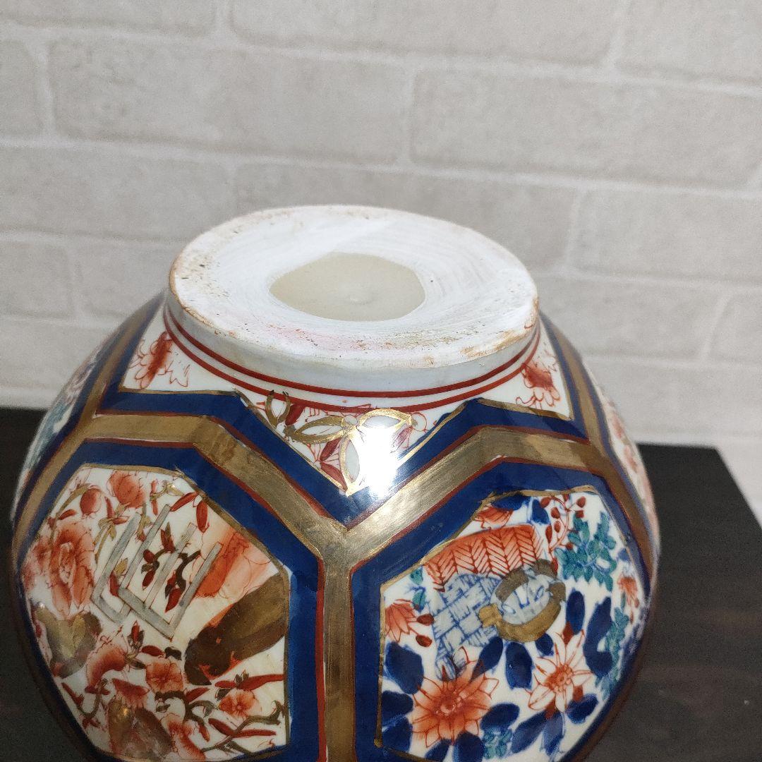 金彩 龍 鳳凰 沈香壺 飾壺 高さ46.5cm 古美術 骨董品