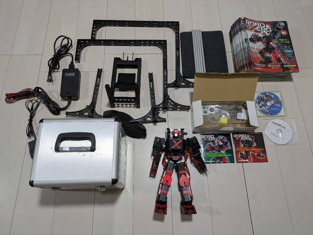 ロボゼロ デアゴスティーニ 専用ボックス組立ブック付コントローラー有