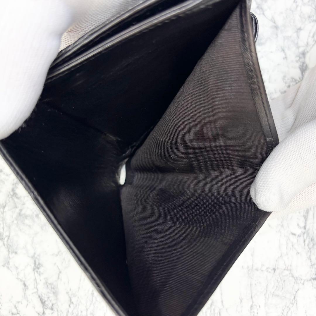 正規品　CHANEL 美品　財布　マトラッセ　ビコローレ　二つ折り財布　ゴールド