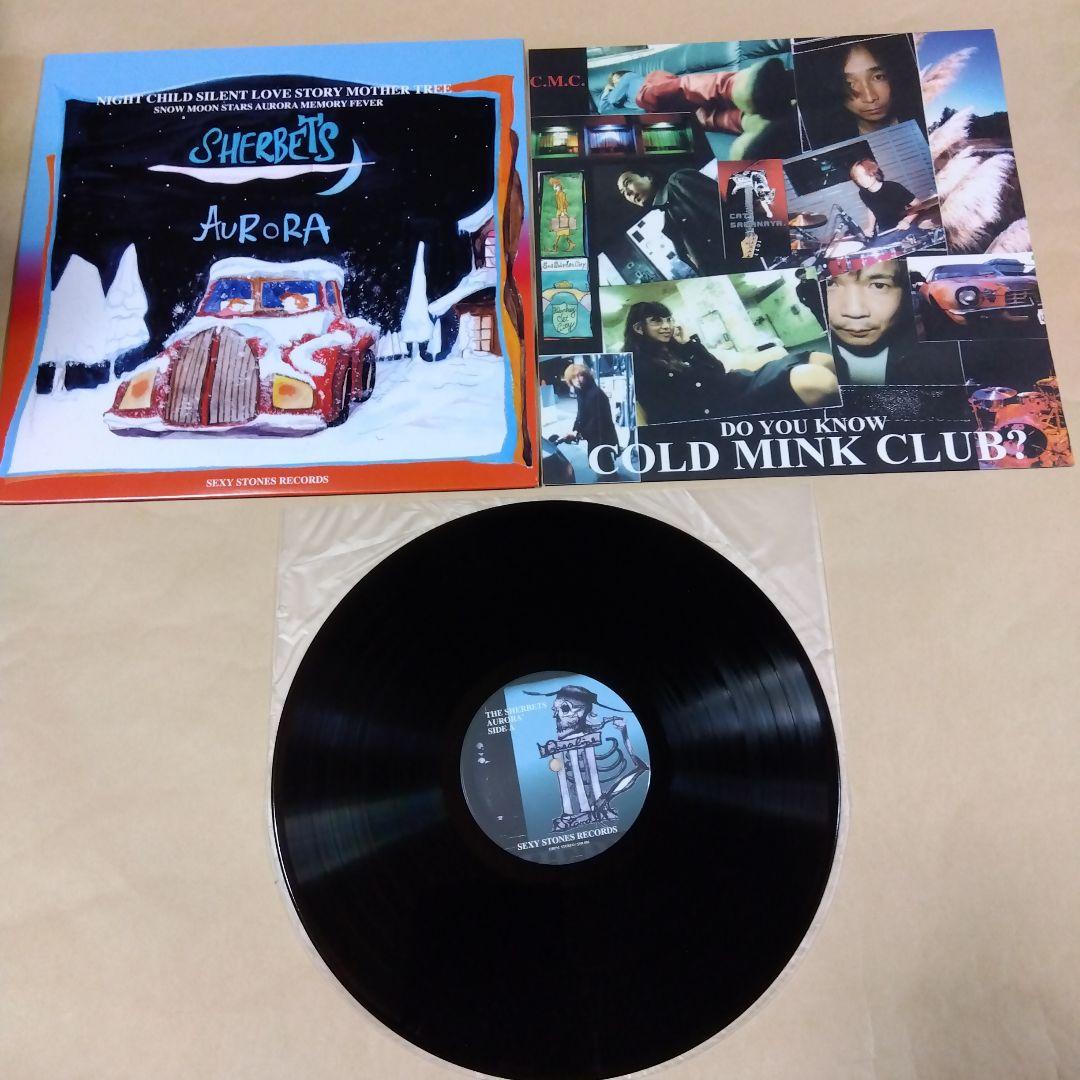 SHERBETS レコード5枚　浅井健一　SHERBETS メンバーサイン