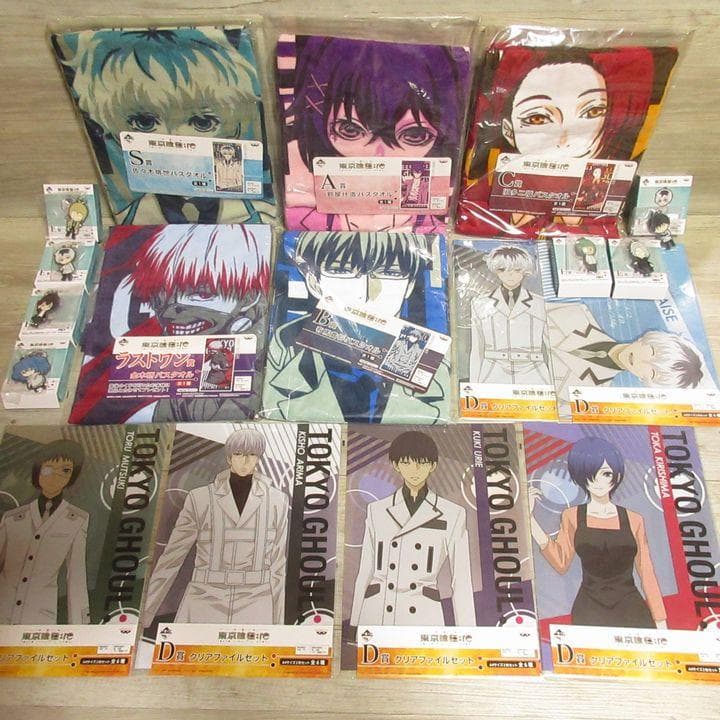 東京喰種:re★全18種類(24種) フルコンプリート セット 一番くじ 未使用