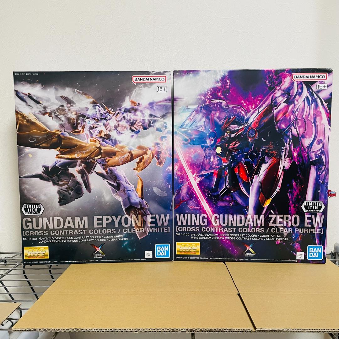 MG ガンダムエピオンEW ウイングゼロEWセット クロスコントラストカラー