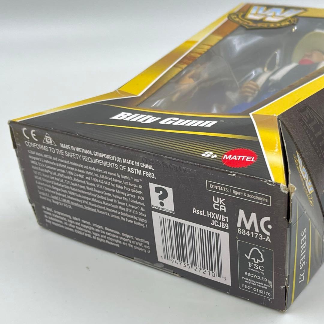 【激レア入手困難】WWE ビリー・ガン　プロレス　フィギュア　アメリカ限定