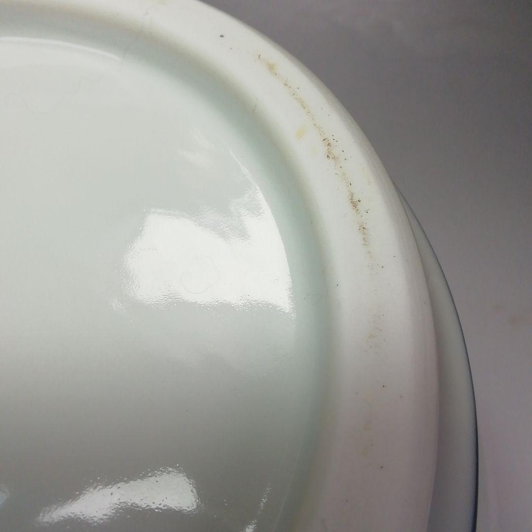 Ｓ６４２　水指　『染付竹』『押小路焼』『庄左衛門造』　共箱　茶道具